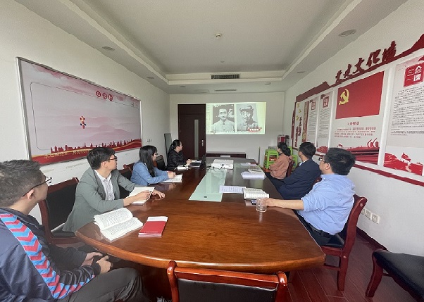 中欧网页版登录入口开展“学好党史，百炼成钢”主题党日活动