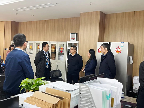 江西省信息中心主任杜军龙一行走访调研中欧网页版登录入口