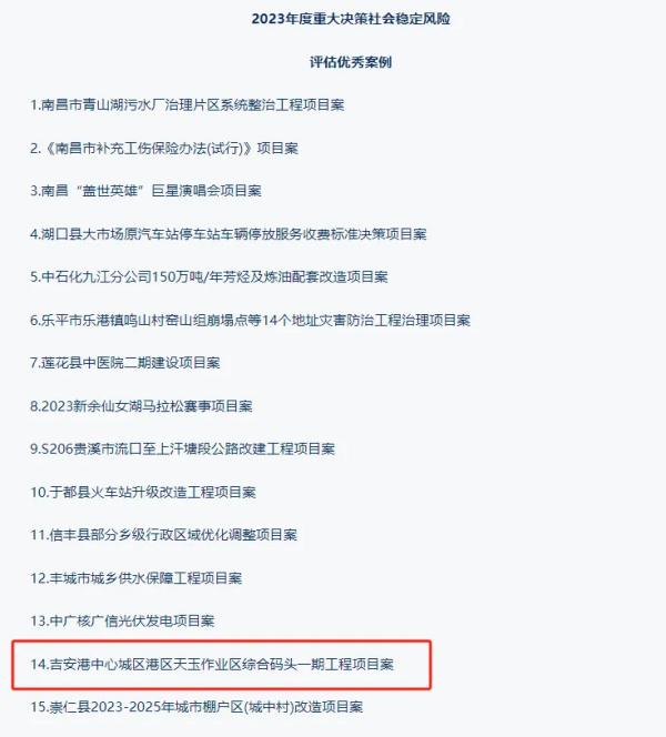 中欧网页版登录入口提供咨询服务的项目荣获我省2023年度重大决策社会稳定风险评估优秀案例